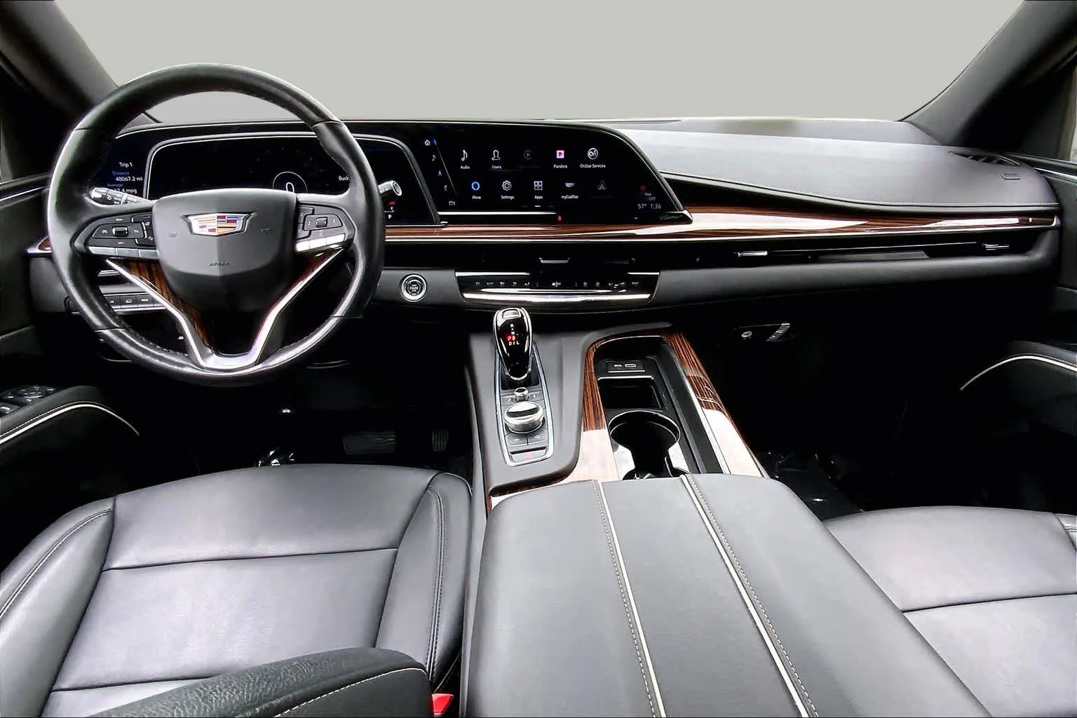 Used 2023 Crystal White Tricoat Cadillac 4WD Luxury image 15