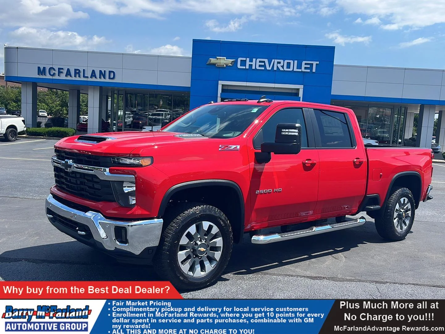 New 2026 Red Hot Chevrolet LT image 1