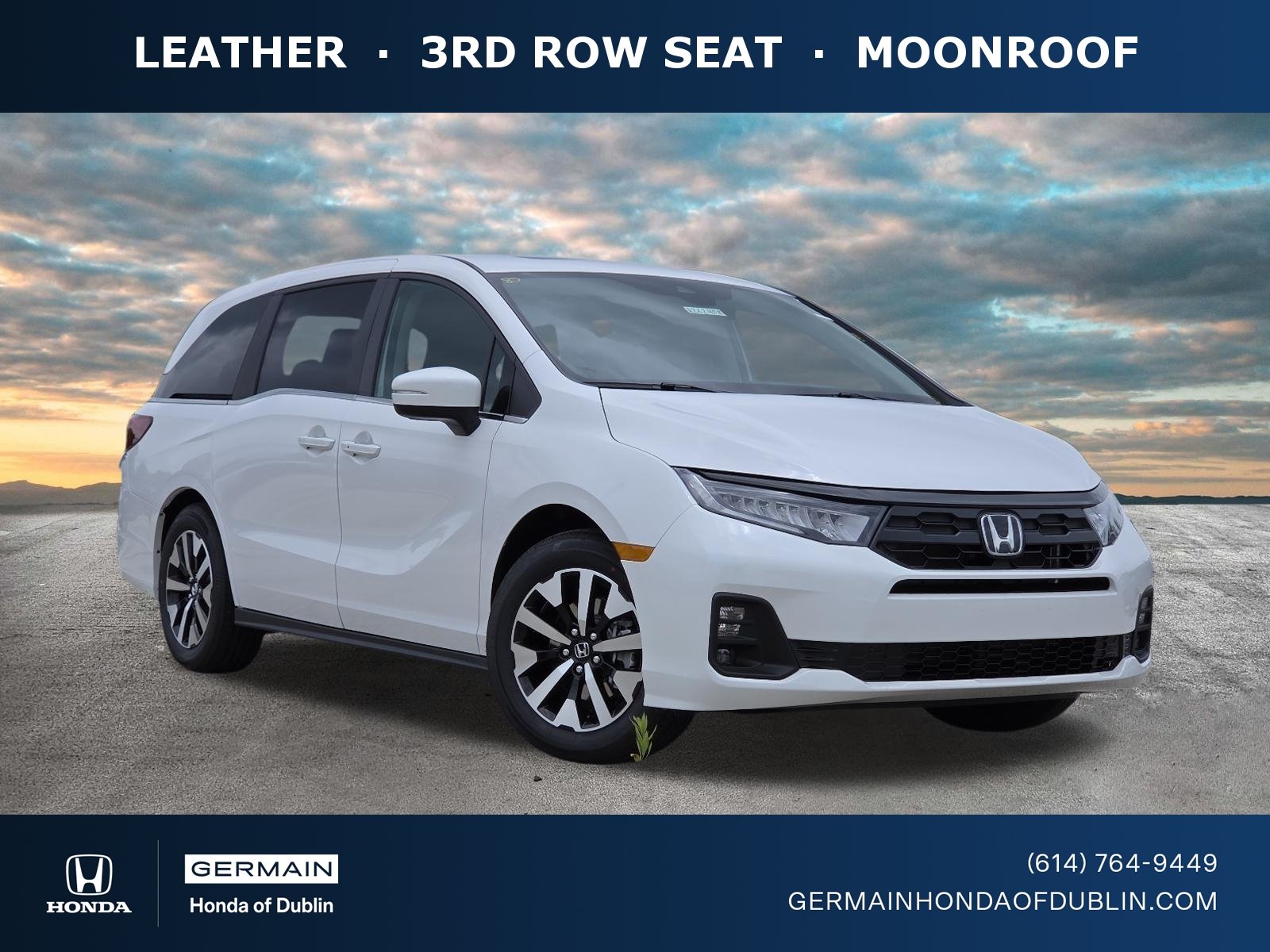 New 2026 Platinum White Pearl Honda EX-L image 1