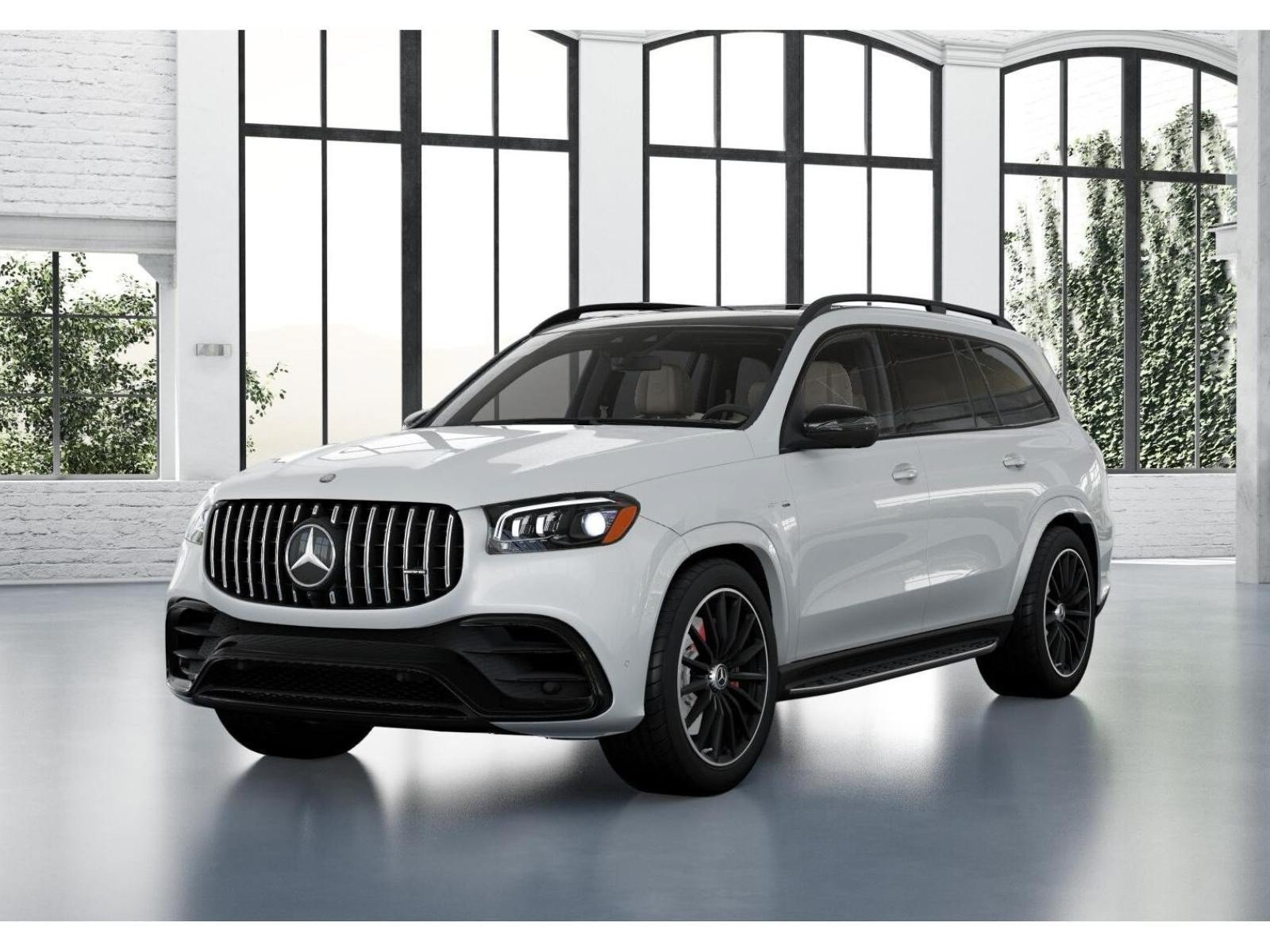 New 2026 MANUFAKTUR Moonlight White Metallic Mercedes-Benz GLS 63 AMG® 4D Sport Utility 4MATIC®  image 41