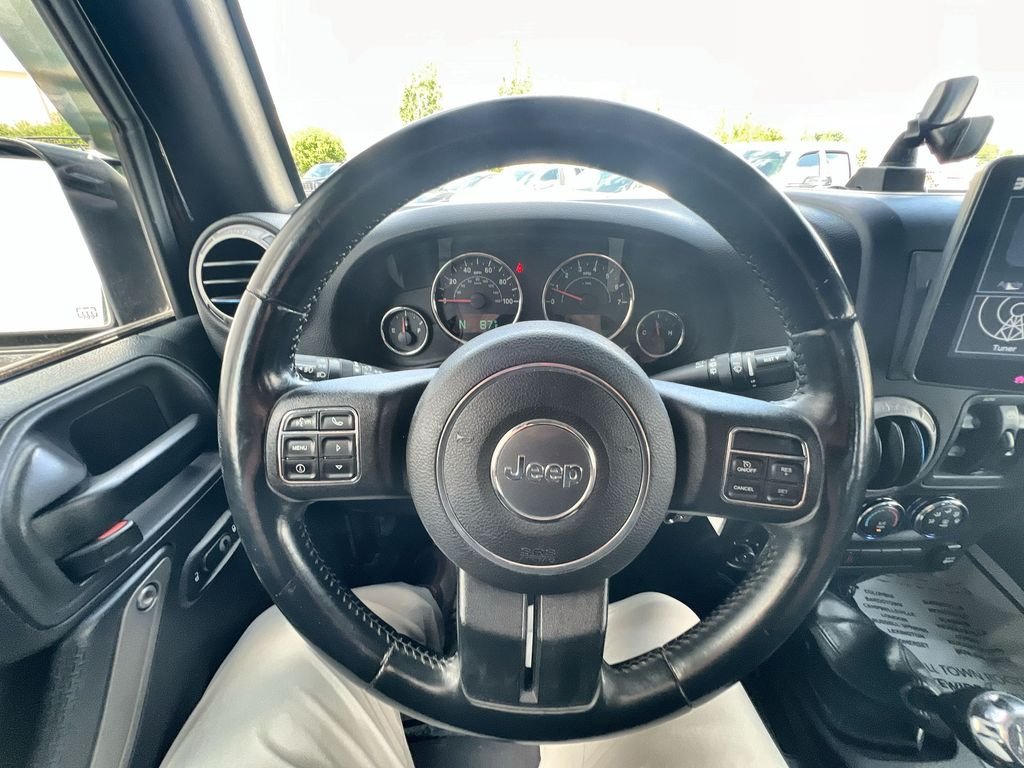 Used 2015 Black Jeep Unlimited Sport image 14
