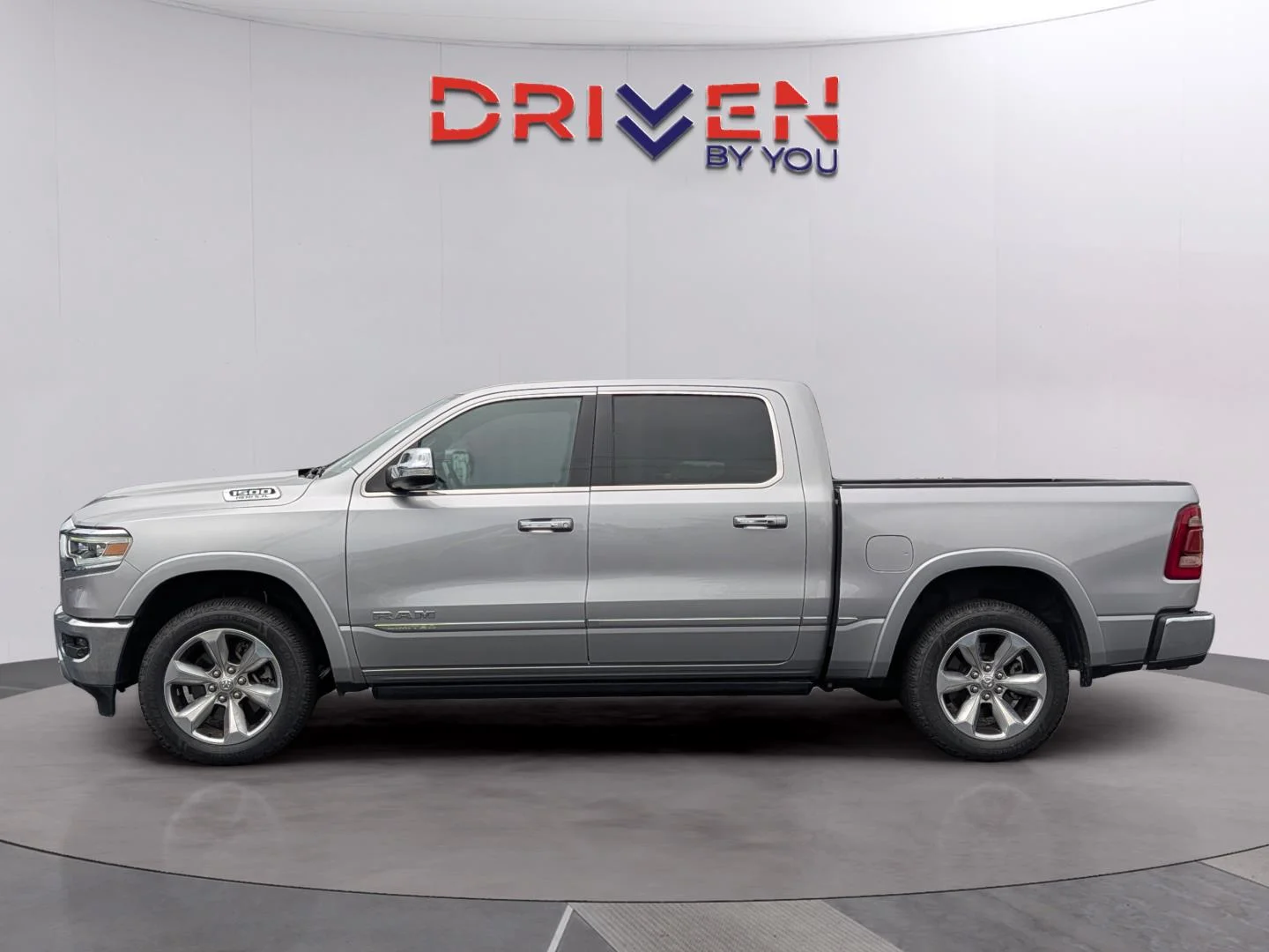 Used 2022 Billet Silver Metallic Clearcoat Ram Limited image 2