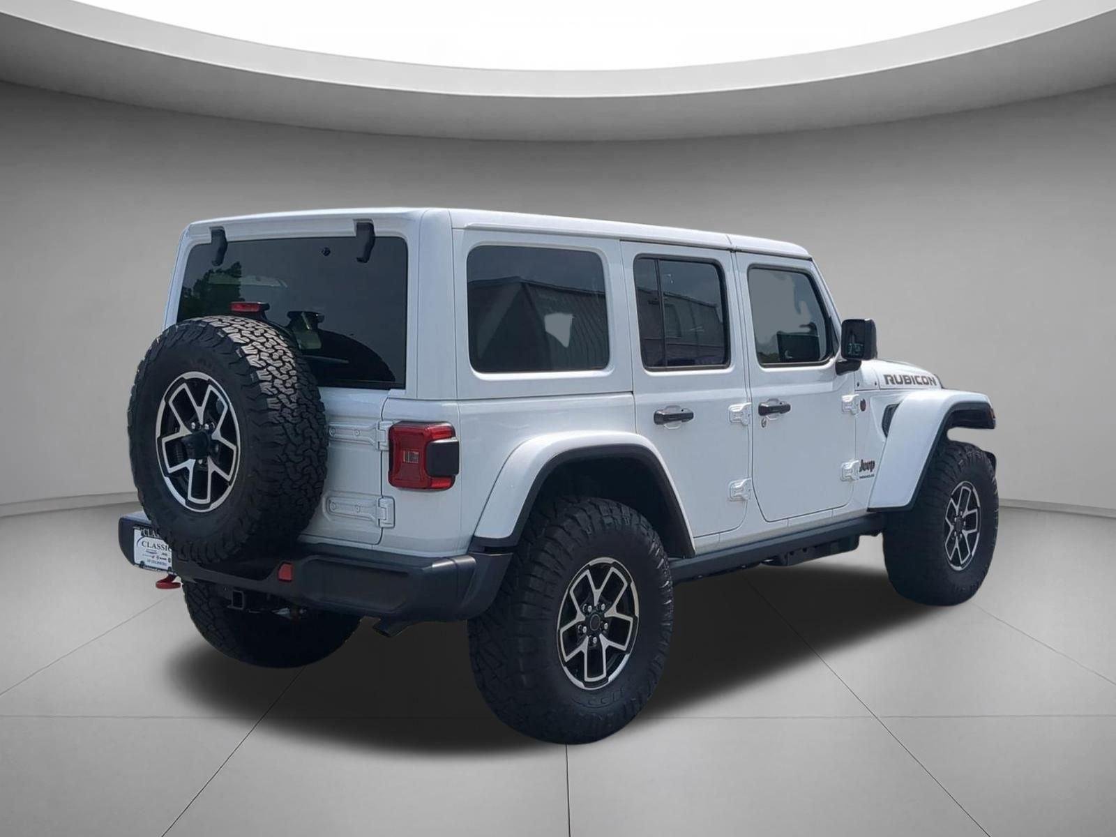 Used 2026 Bright White Clearcoat Jeep Rubicon image 5