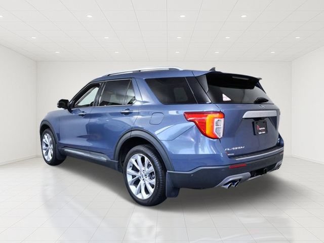 Certified Used 2021 Blue Ford Platinum image 4