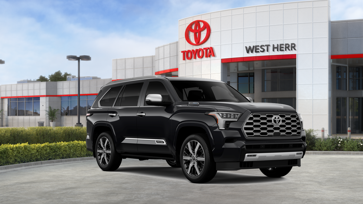 New 2026 Midnight Black Metallic Toyota Capstone image 15