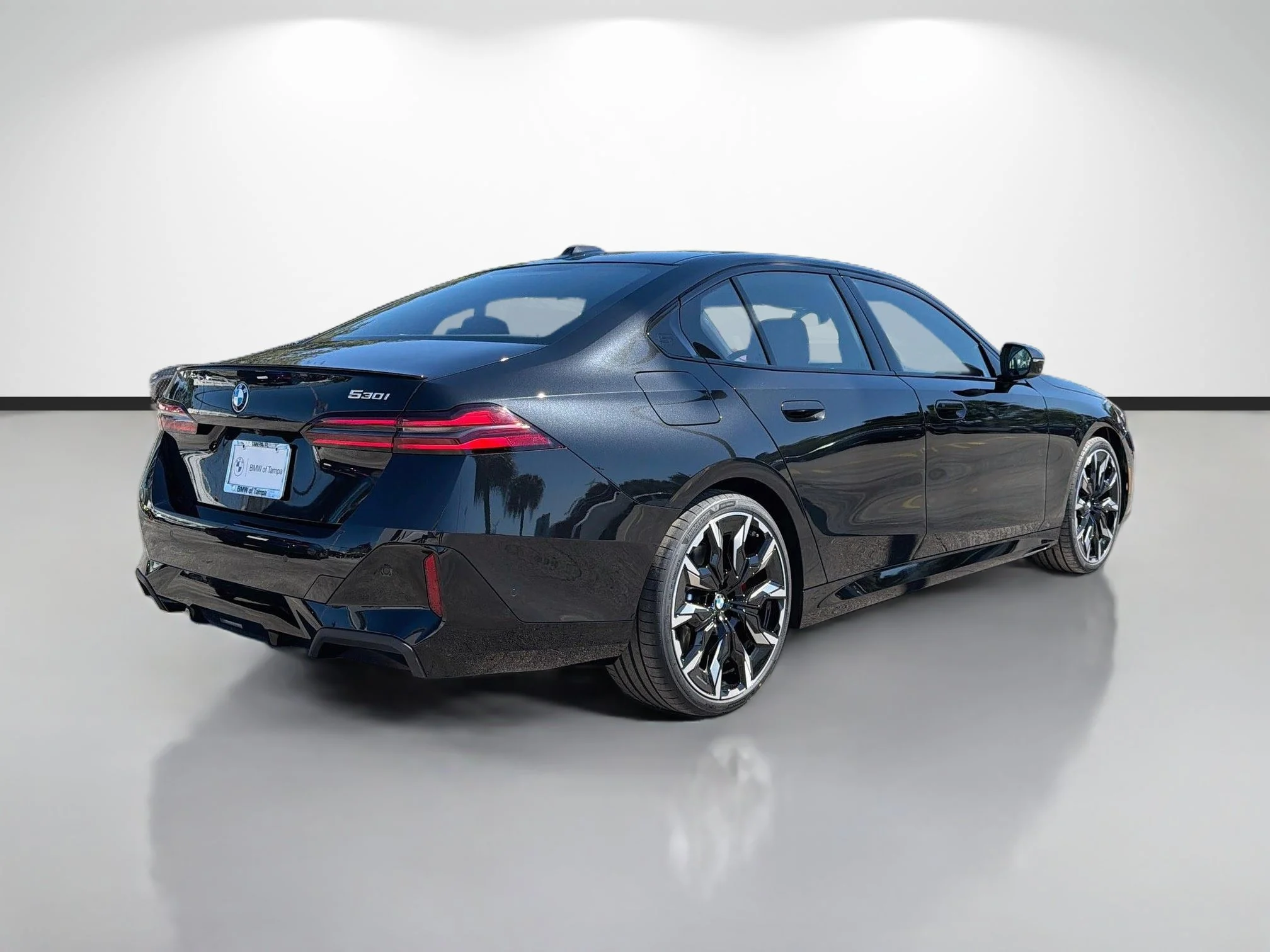 New 2027 Black Sapphire Metallic BMW 530i image 3