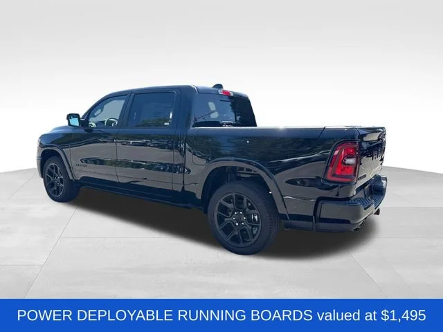 New 2026 Diamond Black Crystal Pearl-Coat Exterior Paint RAM Laramie image 5