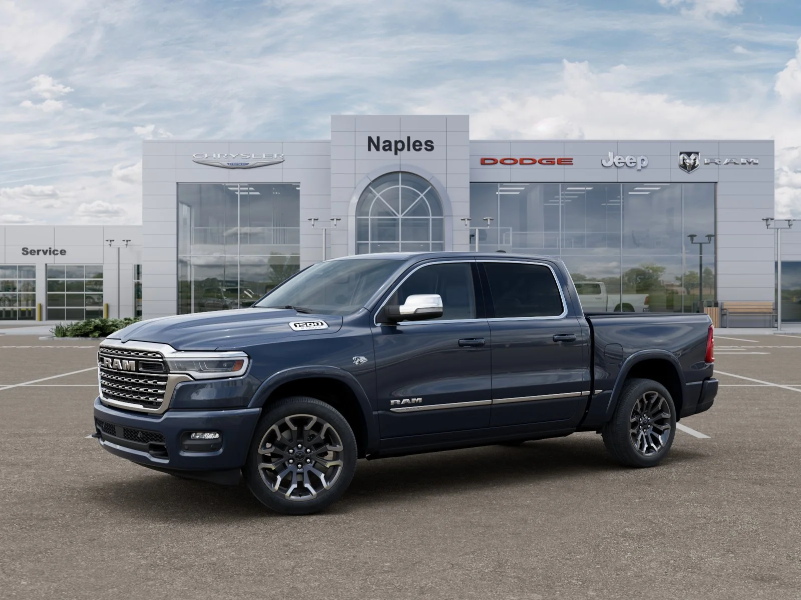 New 2026 Forged Blue Metallic Exterior Paint RAM Limited image 28