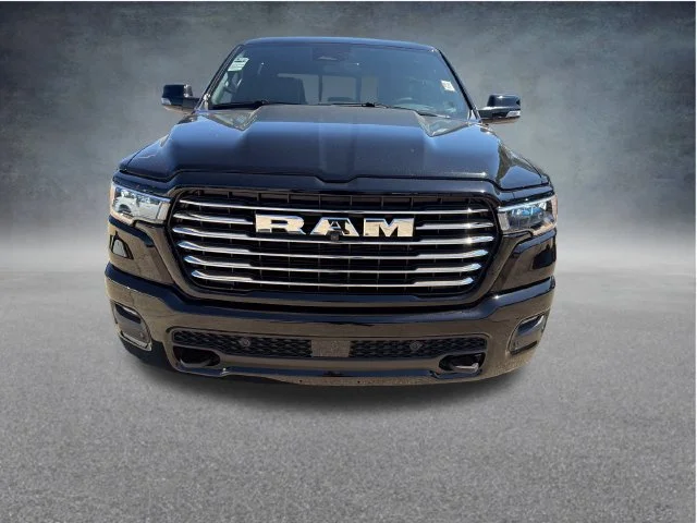 New 2027 Diamond Black Crystal Pearl-Coat Exterior Paint RAM Laramie image 2