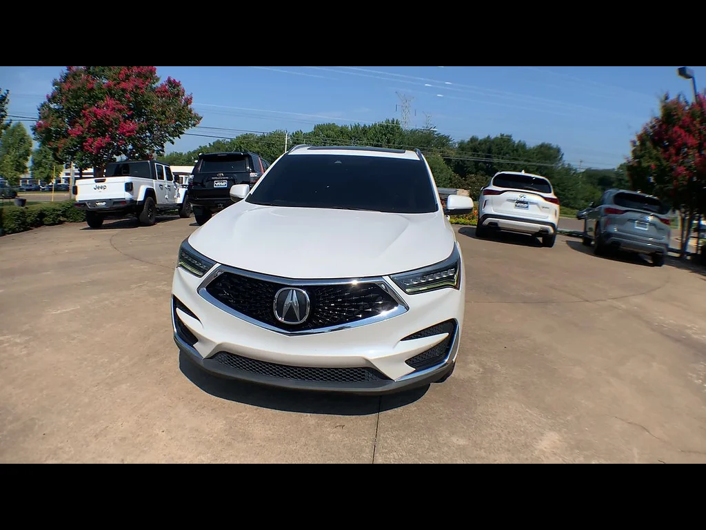 Used 2021 PLAT WHT/EBONY Acura w/Technology Package image 3