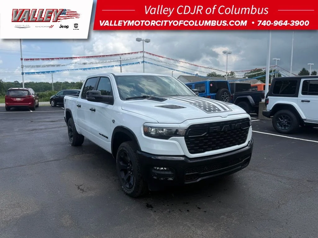 New 2026 Bright White Clearcoat RAM Big Horn/Lone Star image 1