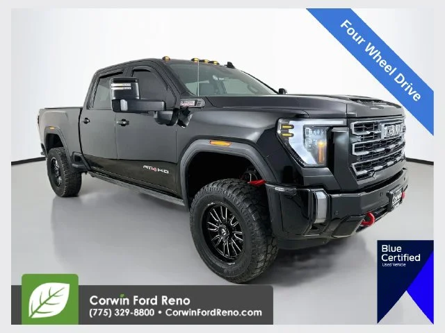 Used 2024 Onyx Black GMC AT4 image 1