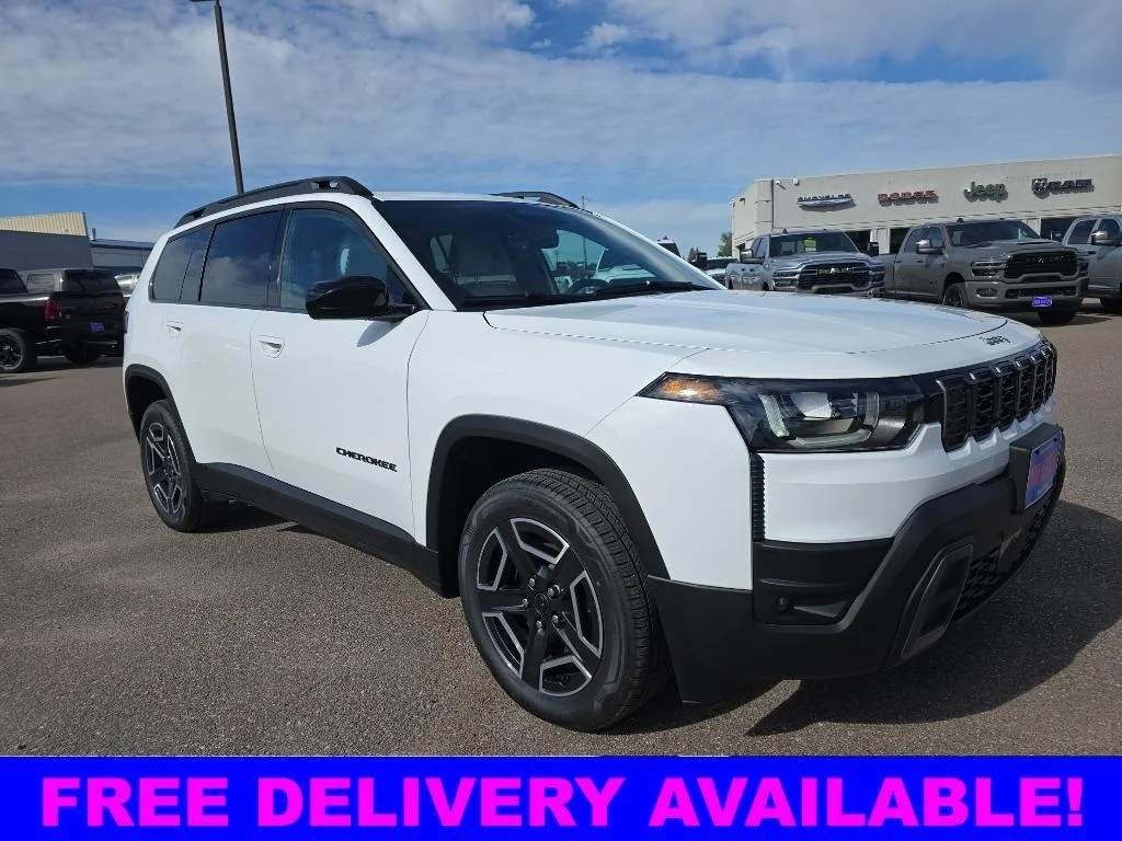 New 2026 Bright White Clear-Coat Exterior Paint Jeep Laredo image 1