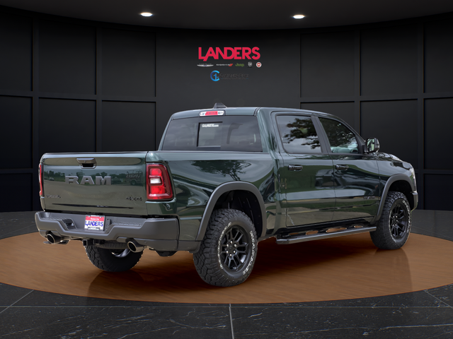 New 2026 Serrano-Green Metallic Exterior Paint RAM Rebel image 3