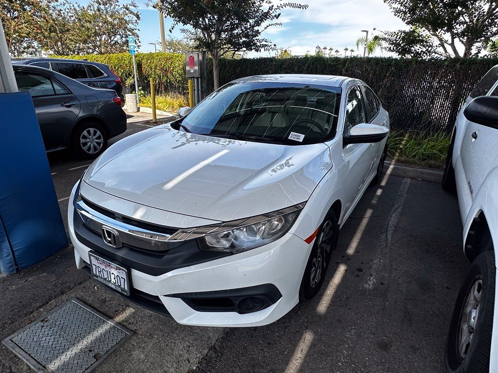 Used 2016 White Orchid Pearl Honda EX image 11