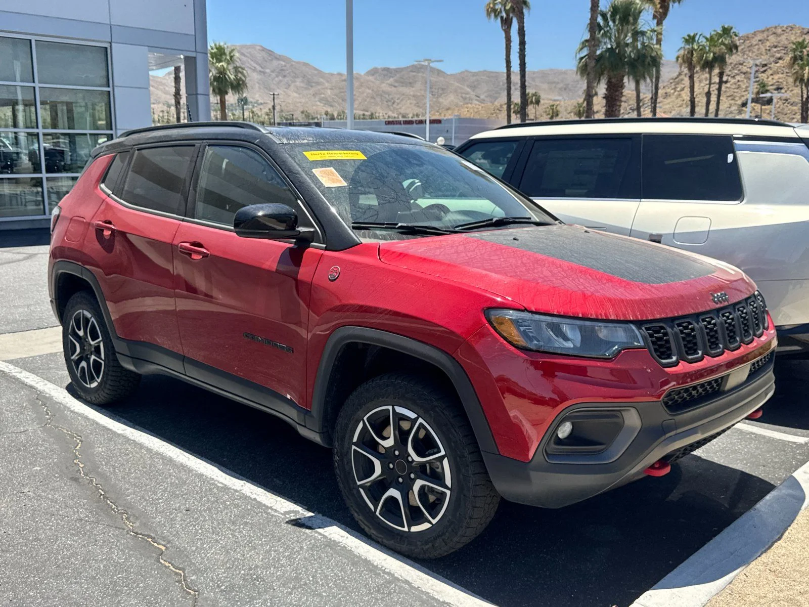 Used 2025 Red Jeep Trailhawk image 2