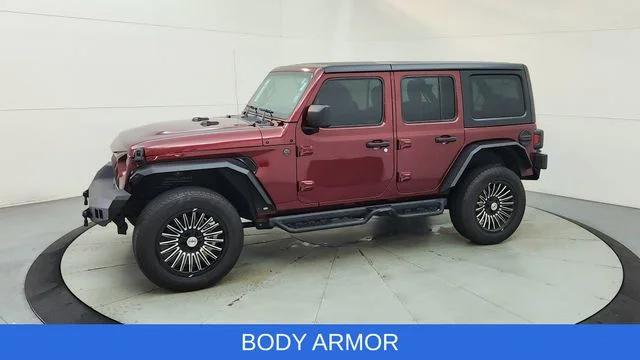 Used 2022 Red Jeep Unlimited Sport S image 5