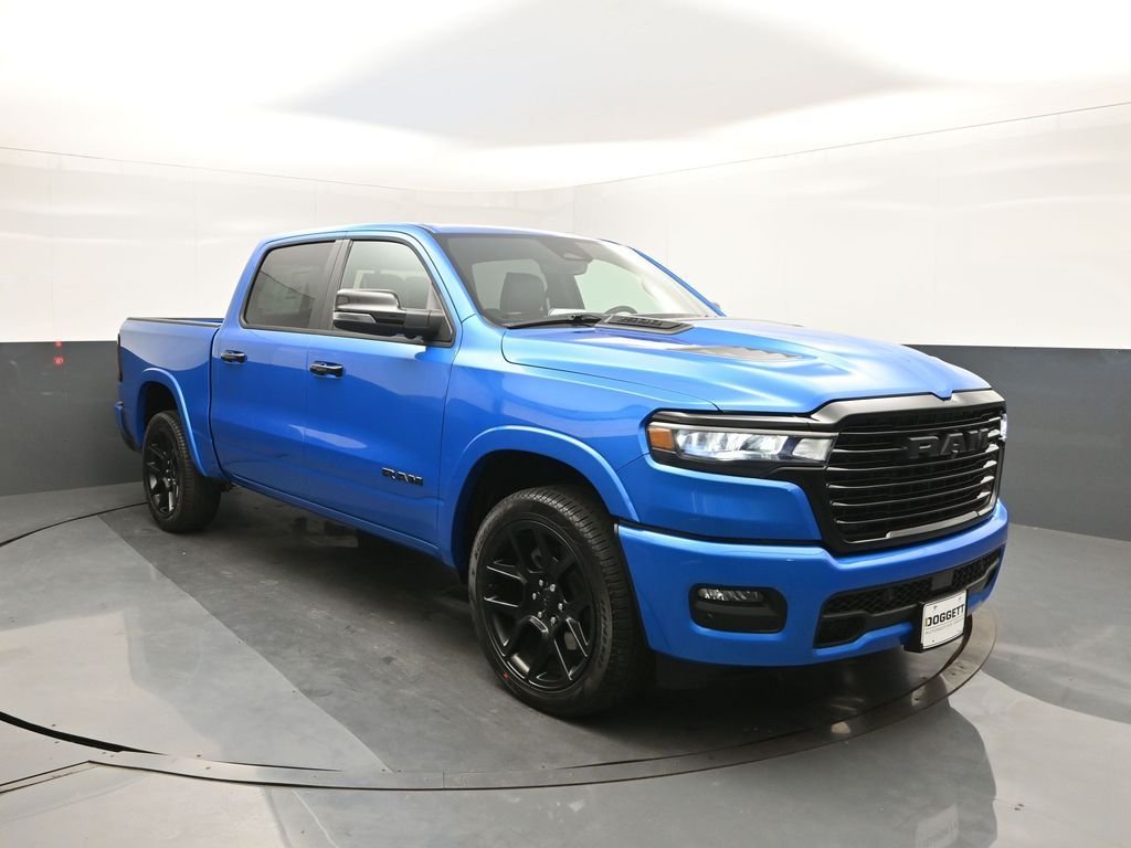 New 2026 Hydro Blue Pearl-Coat Exterior Paint RAM Laramie image 22