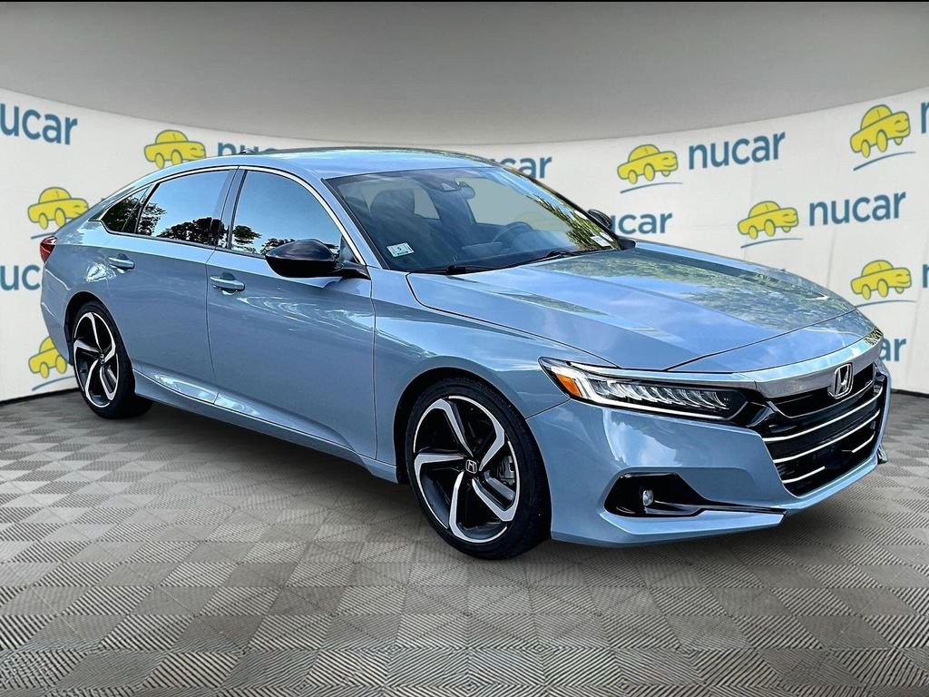 Used 2021 Gray Honda Sport image 1