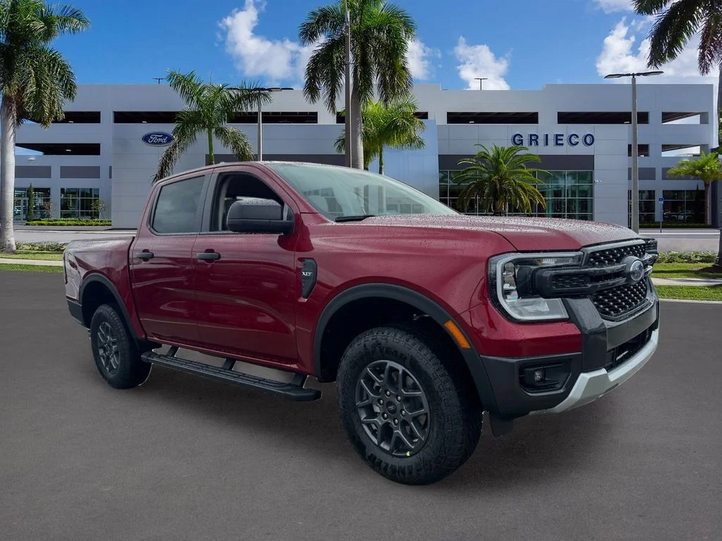 New 2026 Ruby Red Metallic Tinted Clearcoat Ford XLT image 1