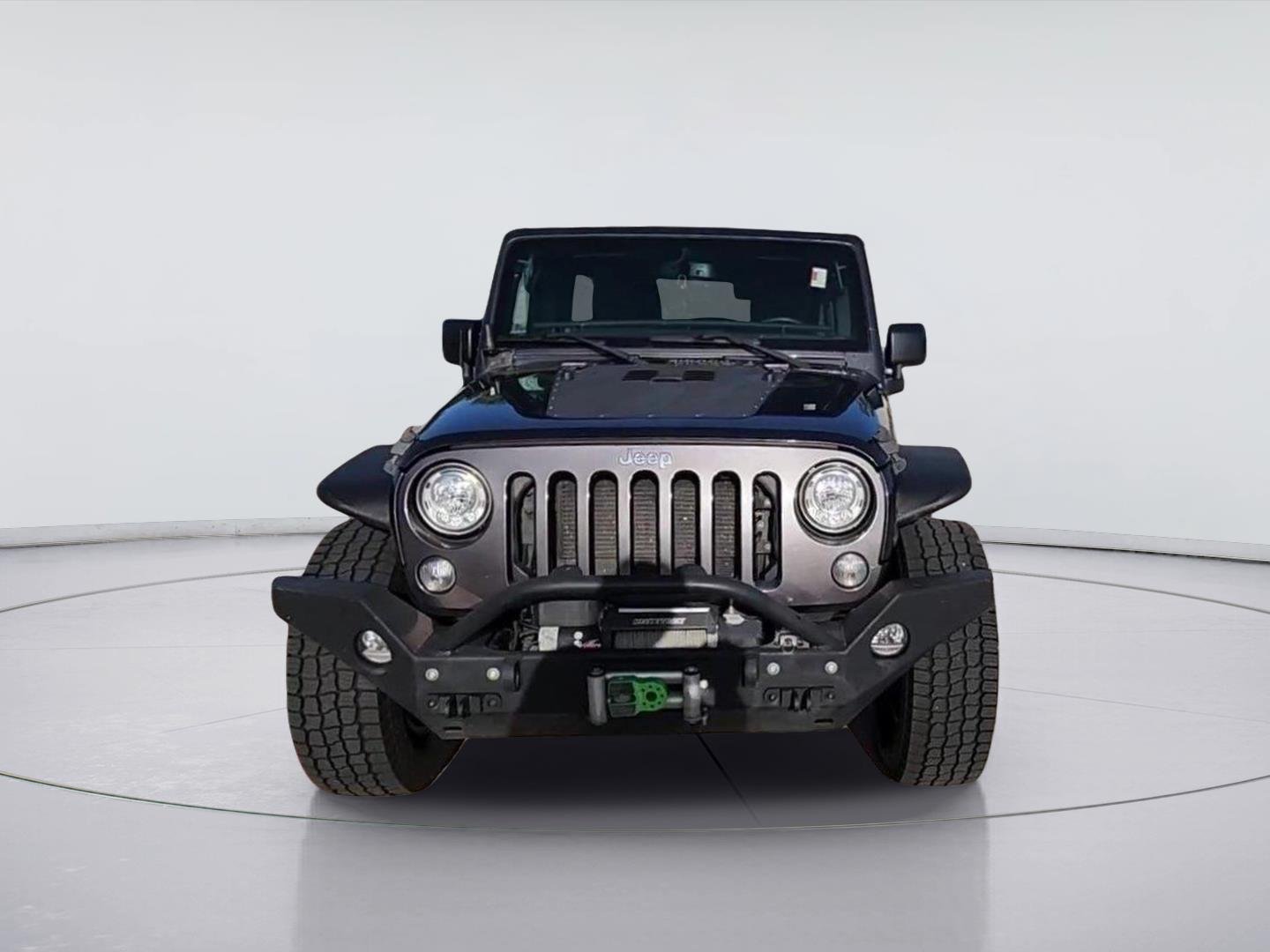 2017 Jeep Wrangler Unlimited Rubicon 4x4 Gray at Mac Haik CDJR North Houston