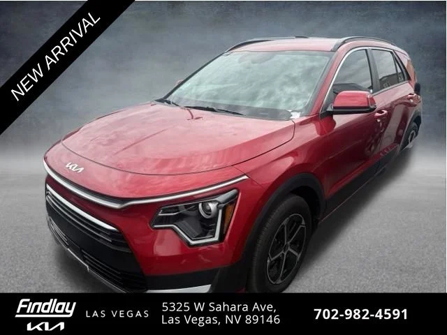 Certified Used 2025 Red Kia EX image 1