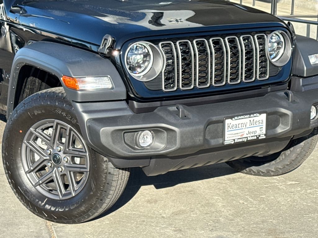 New 2026 Black Clear-Coat Exterior Paint Jeep Sport S image 6