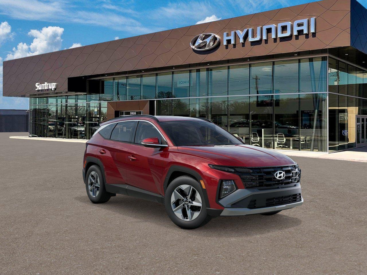 New 2026 Ultimate Red Hyundai SEL Premium AWD image 2