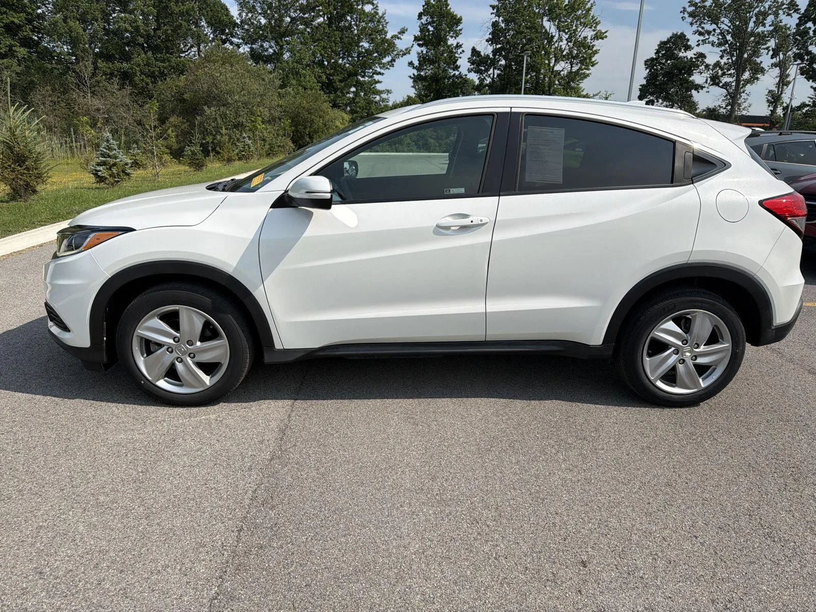 Used 2020 Platinum White Pearl Honda EX image 3