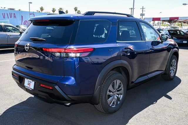 New 2026 Deep Ocean Blue Pearl Nissan SV image 6