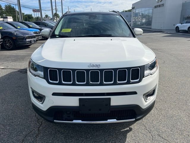 Used 2021 White Clearcoat Jeep Limited image 8
