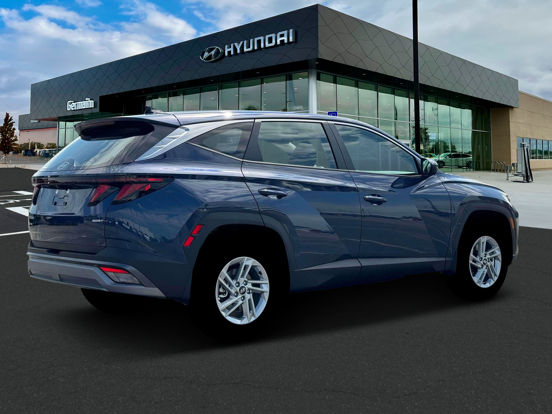 New 2026 Atlantis Blue Hyundai SE AWD image 8