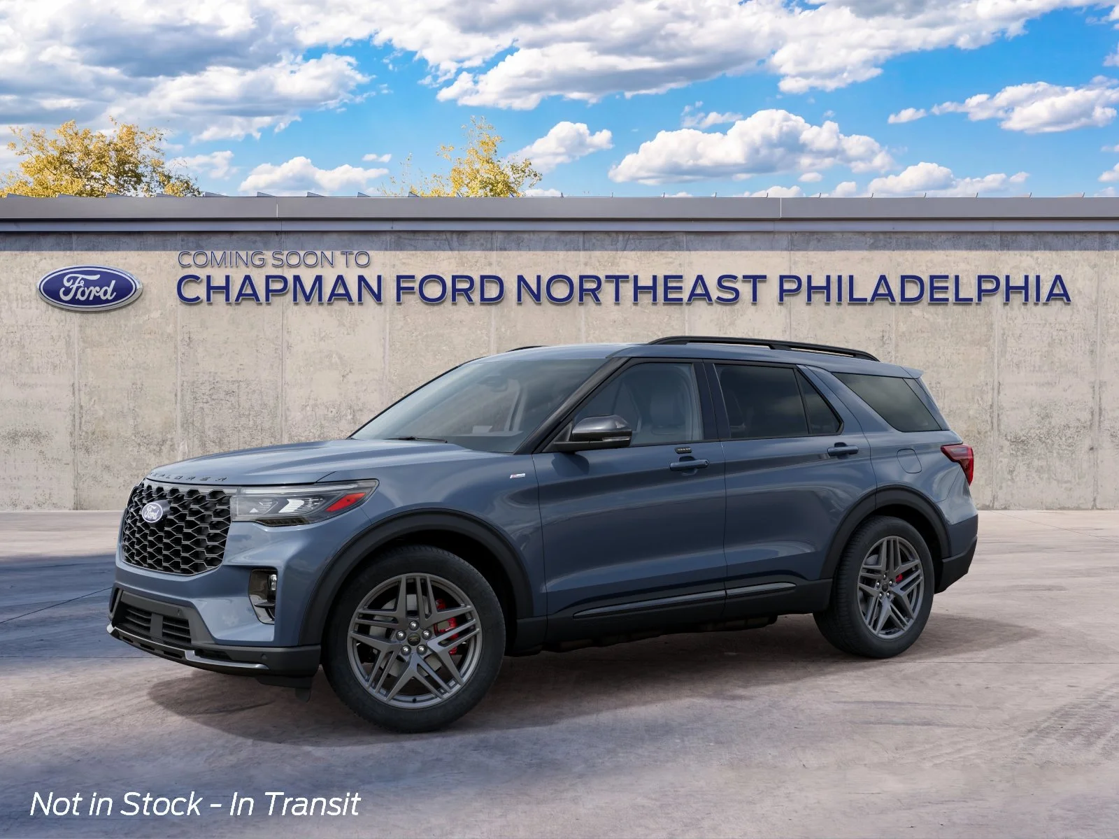 New 2027 Vapor Blue Metallic Ford ST-Line image 1