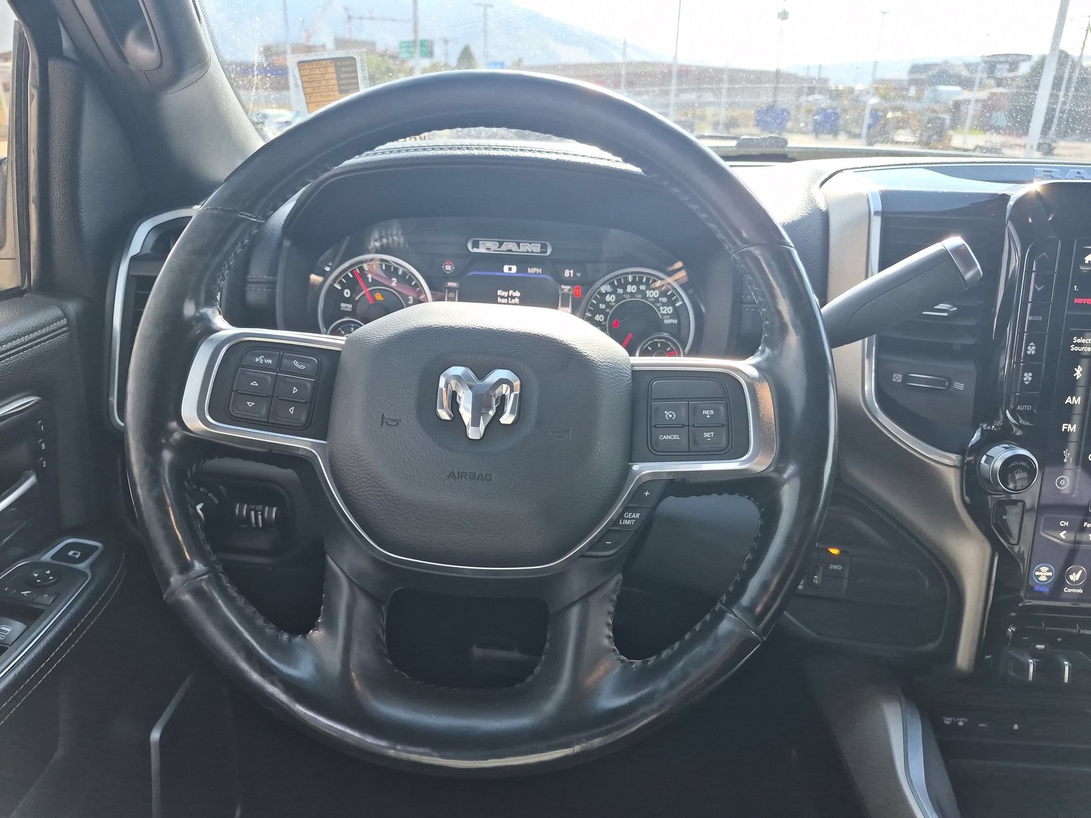 Used 2019 Bright White Clearcoat Ram Laramie image 16