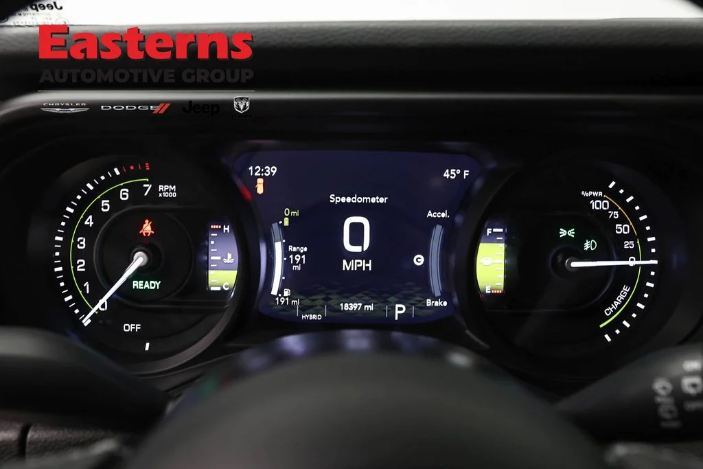 Used 2025 Black Jeep Willys 4xe image 18