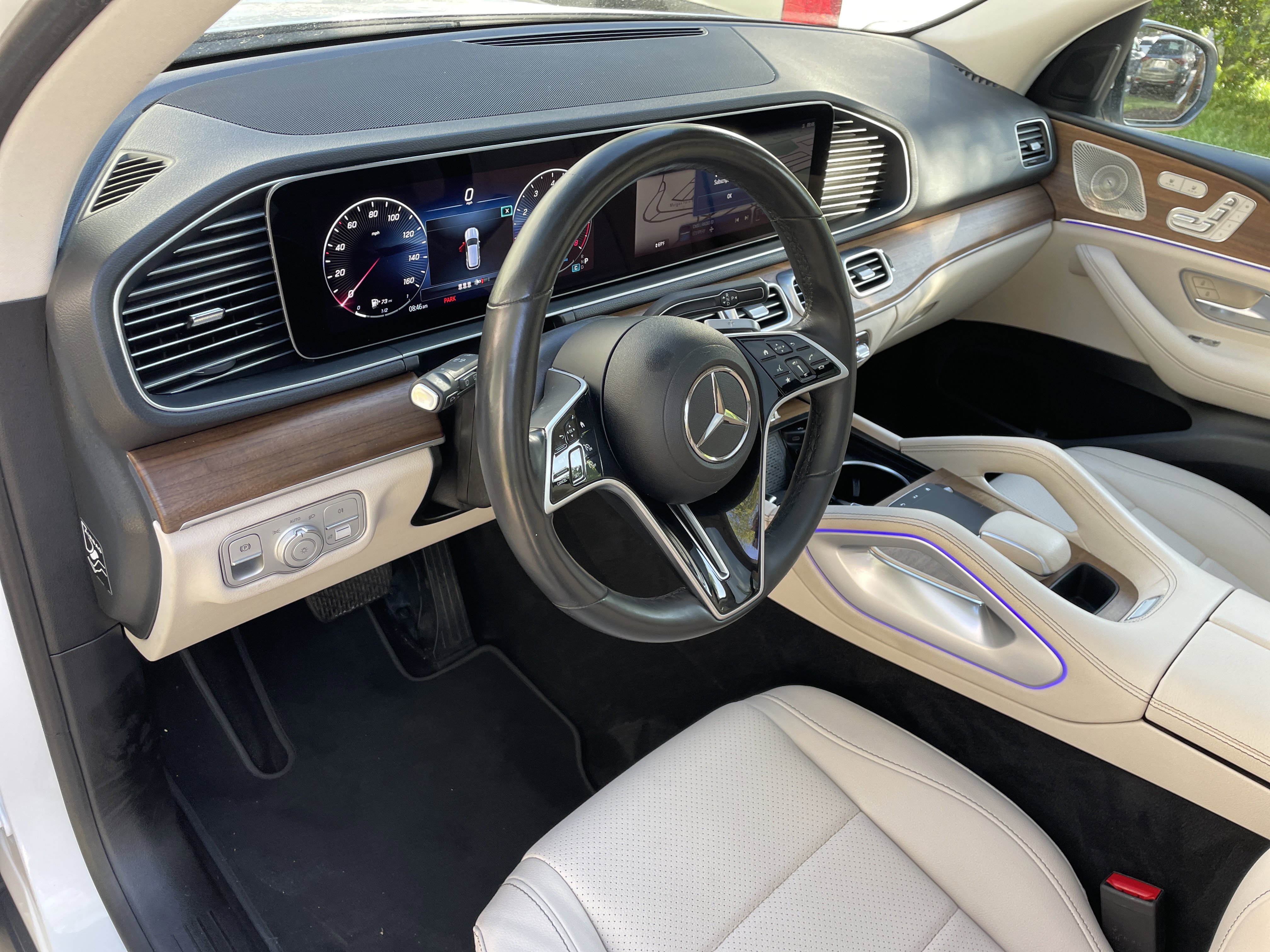 Certified Used 2024 Polar White Mercedes-Benz GLE 450 4MATIC® SUV image 18