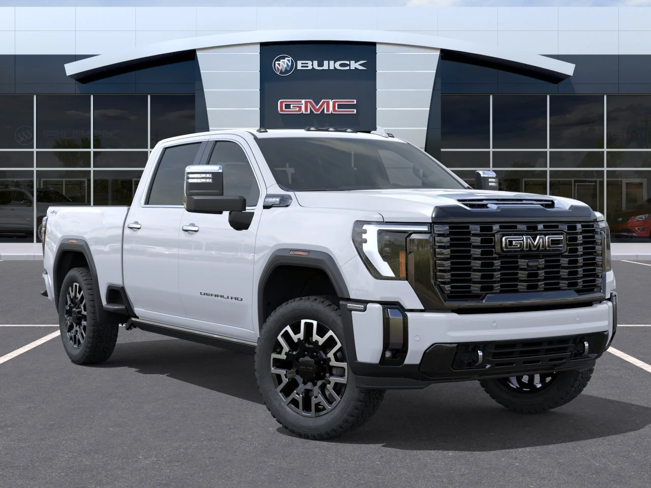 New 2026 Glacier White Tricoat GMC Denali Ultimate image 7
