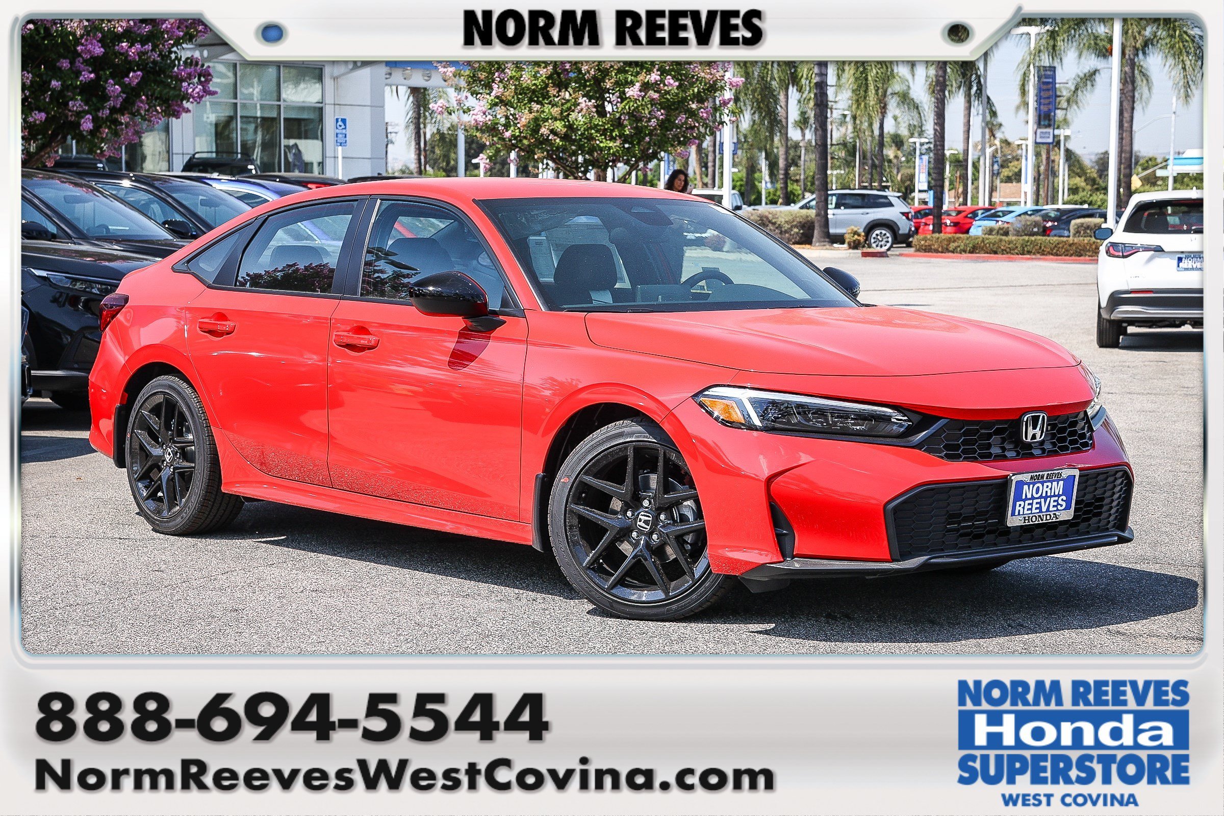 New 2026 Rallye Red Honda Sport CVT image 1