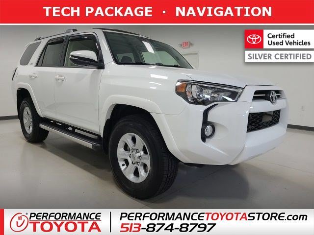 Certified Used 2020 Super White Toyota SR5 image 1