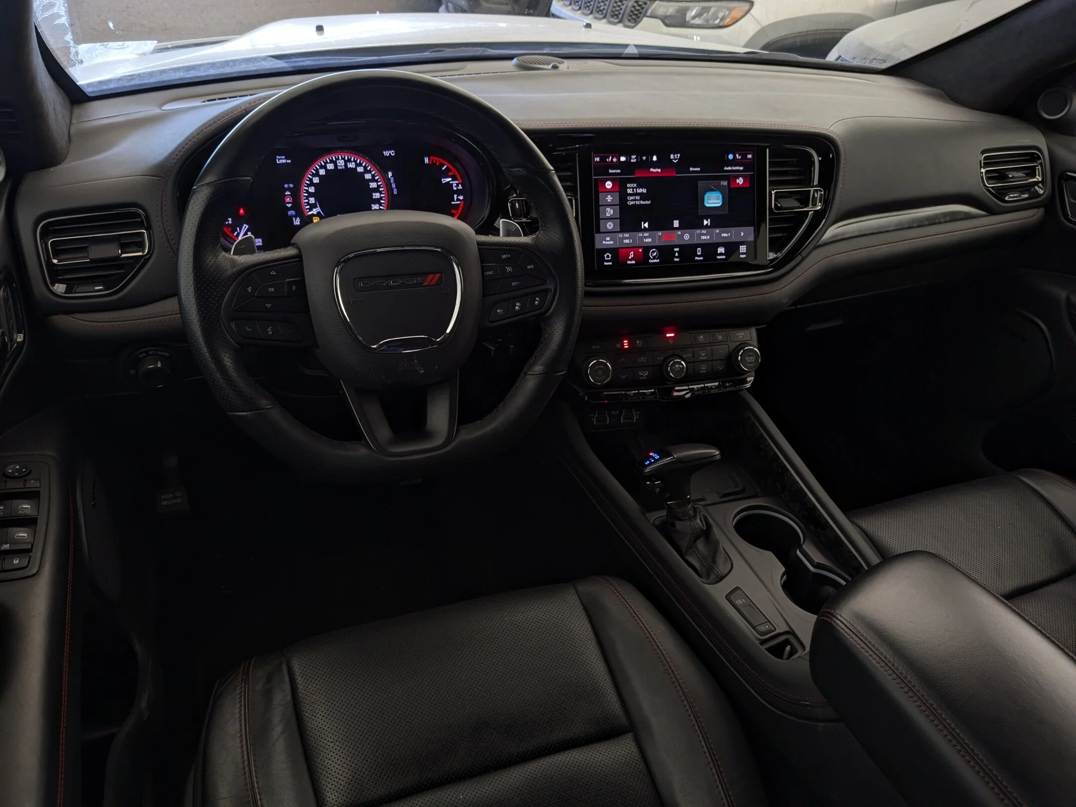 Certified Used 2024 triple nickel Dodge R/T Plus - - AWD - Blacktop Pkg - Fold N Tumble 2nd Row - Nappa Leather & More! image 24
