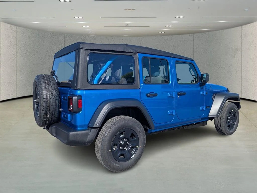 New 2026 Hydro Blue Pearl-Coat Exterior Paint Jeep Sport image 4