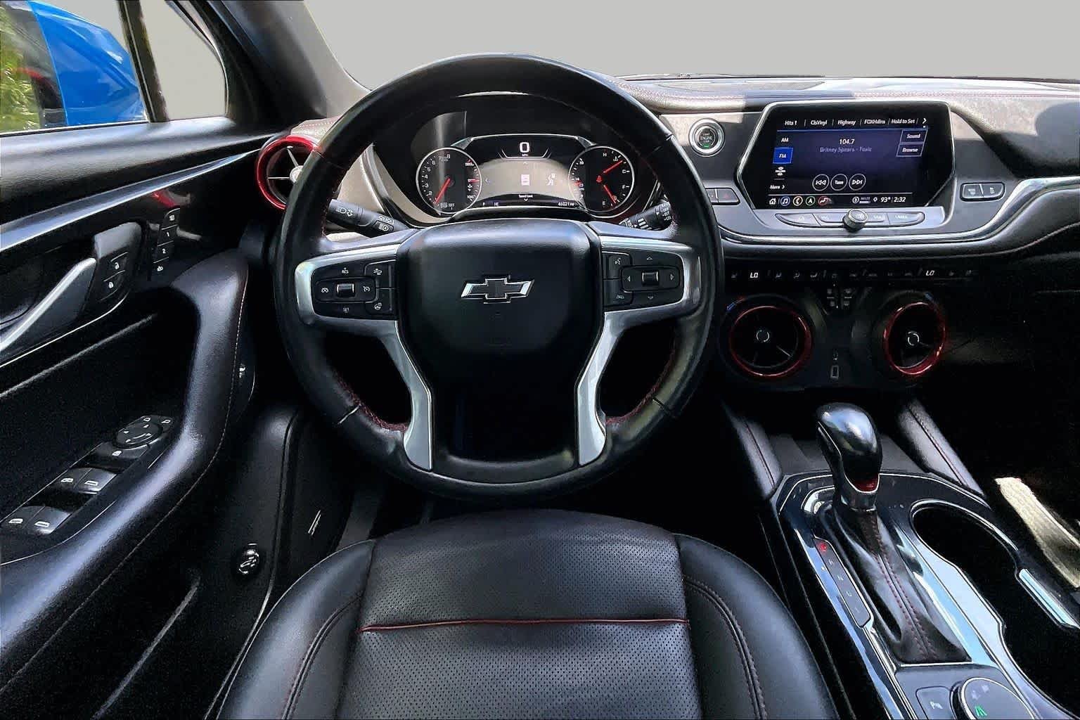 Used 2021 Bright Blue Metallic Chevrolet RS image 6