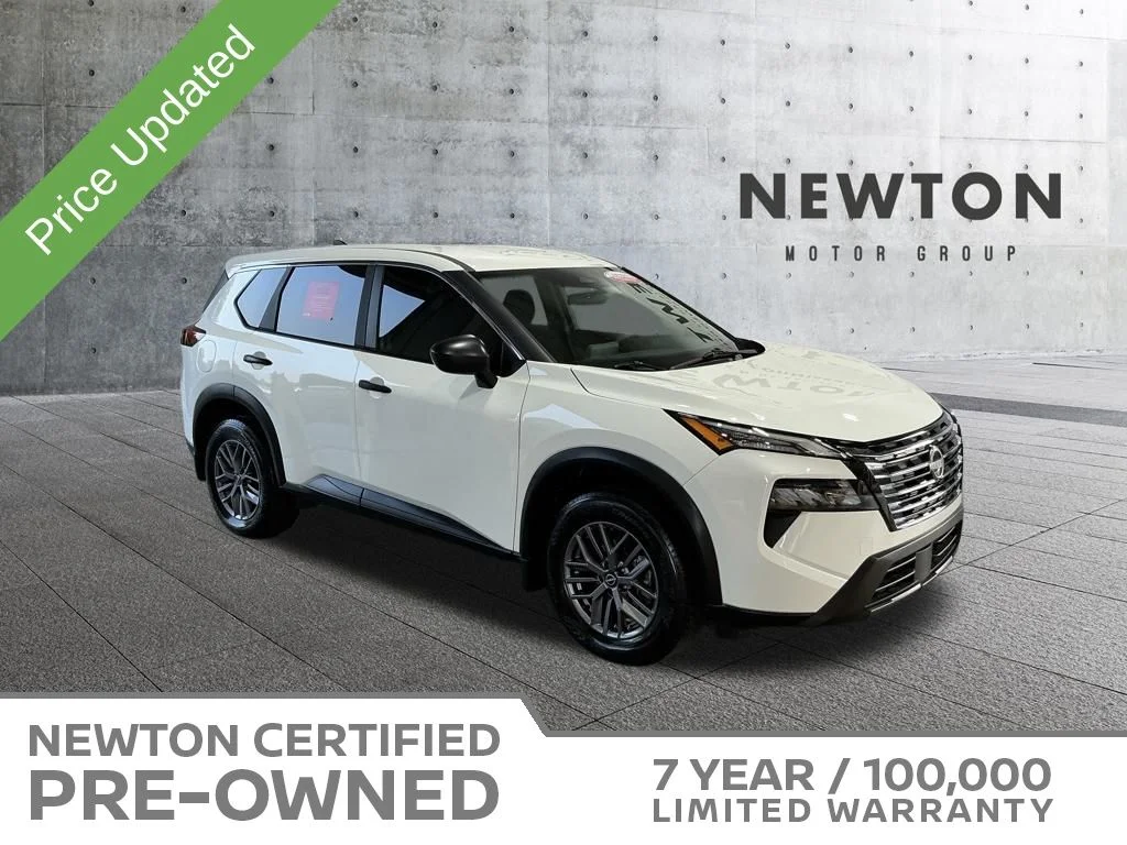 Certified Used 2025 Glacier White Nissan S image 1