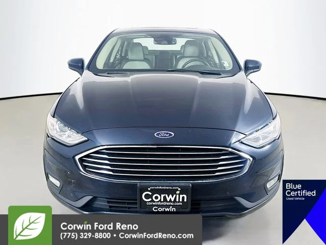 Certified Used 2020 Alto Blue Metallic Tinted Clearcoat Ford SE image 2
