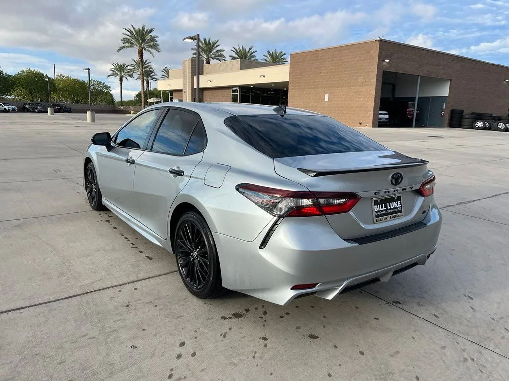 Certified Used 2021 Silver Toyota SE Nightshade image 7