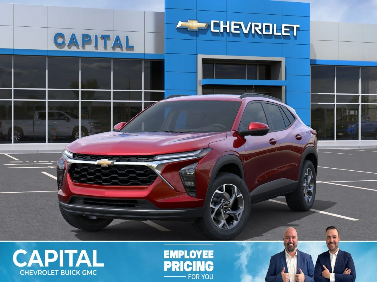 New 2026 Apex Red Chevrolet LT image 1