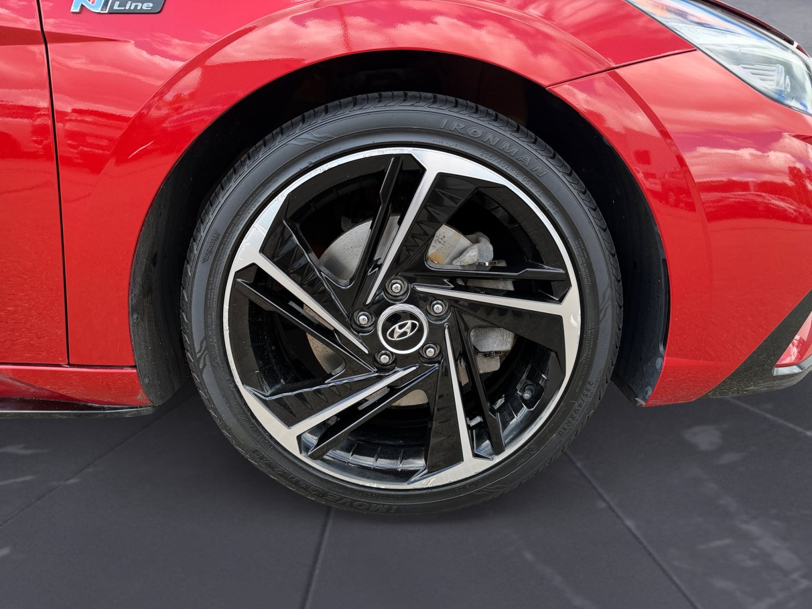 Used 2021 Lava Orange Hyundai N Line image 43