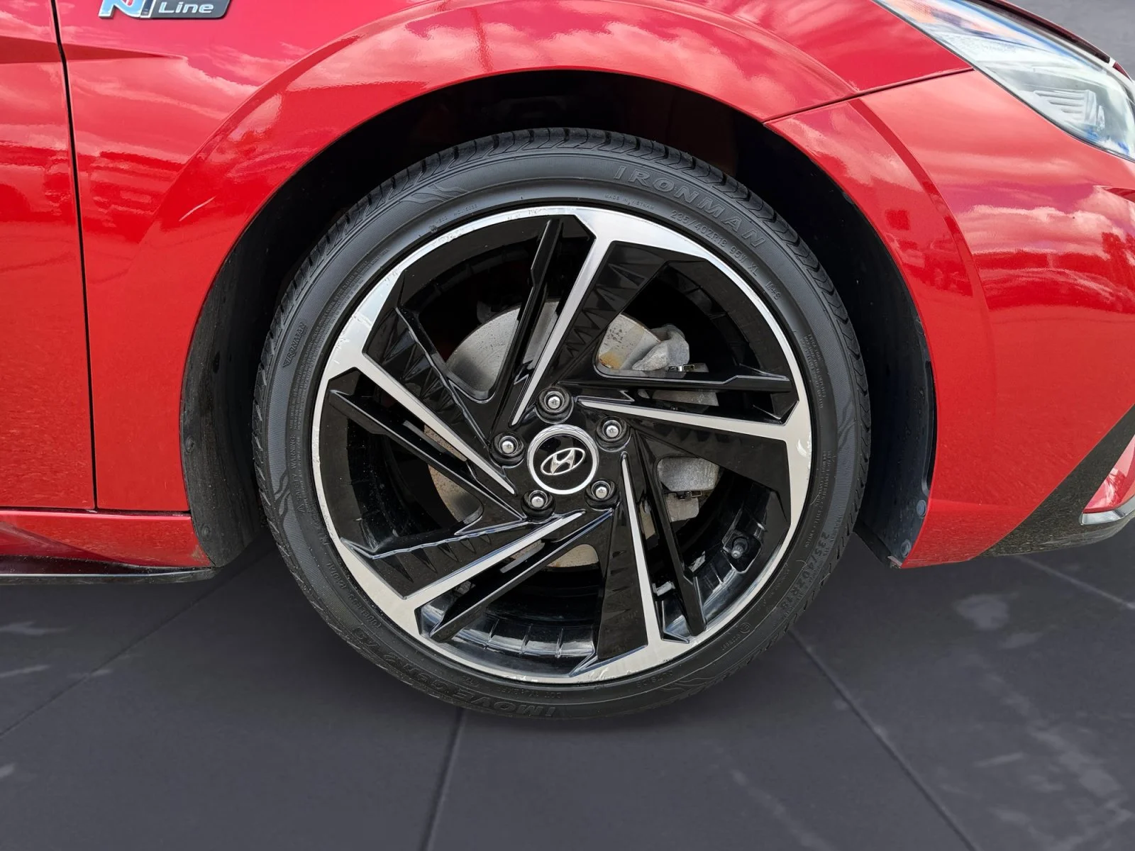 Used 2021 Lava Orange Hyundai N Line image 43