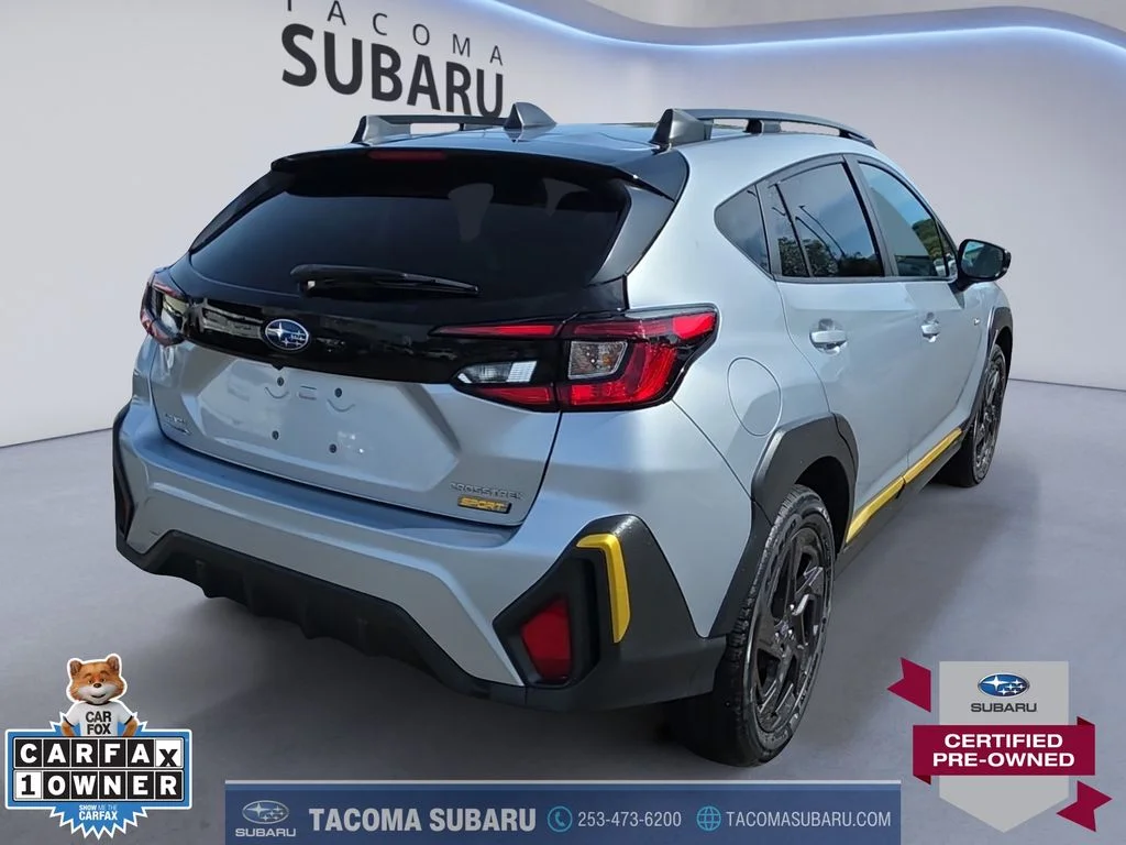 Certified Used 2025 Silver Subaru Sport image 5