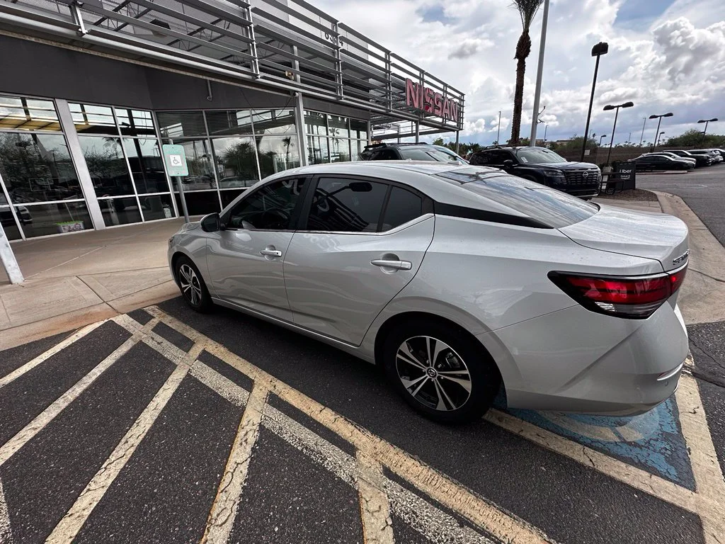 Used 2023 Silver Nissan SV image 3